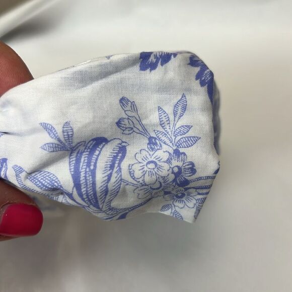 Janie and Jack 100049201 purple and white toille floral headband NWT - Picture 3 of 6